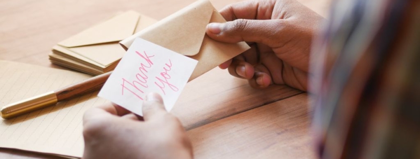 write more thank you notes